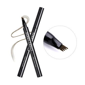 BONNIE CHOICE Four-jaw Eyebrow Pencil Waterproof Natural Tattoo Brow Ink Pen Eyebrow Shapes Eyes Cosmetic
BONNIE CHOICE Four-jaw Eyebrow Pencil Waterproof Natural Tattoo Brow Ink Pen Eyebrow Shapes Eyes Cosmetic
