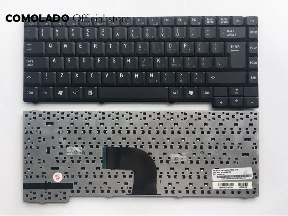 UI keyboard For Toshiba L40 L40-17T L40-170 L45 L50 Black laptop keyboard UK Layout 
UI keyboard For Toshiba L40 L40-17T L40-170 L45 L50 Black laptop keyboard UK Layout