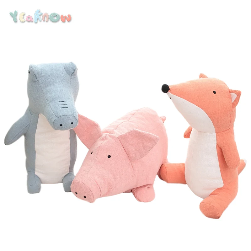 Yeaknow Crocodile Linen Stuffed Toys Fox Pig Stuffed Dolls Animal Cute Fashion Doll for Girls Boys Toy Children Birthday Gift
Yeaknow Crocodile Linen Stuffed Toys Fox Pig Stuffed Dolls Animal Cute Fashion Doll for Girls Boys Toy Children Birthday Gift
