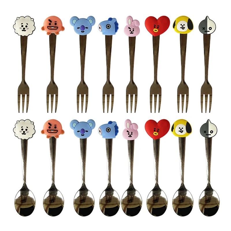BTS Colander Soup Spoon Wanna One Long Handle Strainer Dinnerware Rice Spoon Kitchen Accessories
BTS Colander Soup Spoon Wanna One Long Handle Strainer Dinnerware Rice Spoon Kitchen Accessories