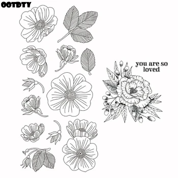 The flowers DIY Cutting Dies Stencil & Clear Rubber Stamps for Scrapbooking Embossing Paper Card Decor For Handmade Supplier
The flowers DIY Cutting Dies Stencil & Clear Rubber Stamps for Scrapbooking Embossing Paper Card Decor For Handmade Supplier