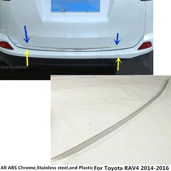 High Quality Car Stick Styling Body Stainless Steel Rear Door Tailgate Frame Plate Trim Lamp 1pcs For Toyota RAV4 2014 2015 2016
High Quality Car Stick Styling Body Stainless Steel Rear Door Tailgate Frame Plate Trim Lamp 1pcs For Toyota RAV4 2014 2015 2016