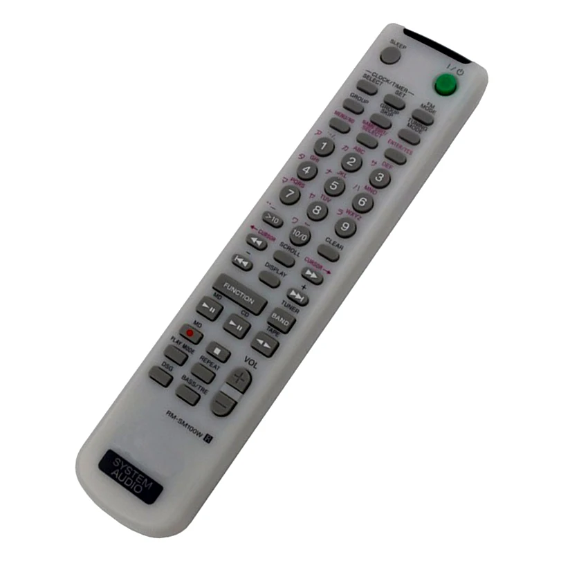 New Original RM-SM100W For SONY SYSTEM AUDIO CD Remote control FOR CMT-M100MD RM-SM100EB Fernbedienung
New Original RM-SM100W For SONY SYSTEM AUDIO CD Remote control FOR CMT-M100MD RM-SM100EB Fernbedienung