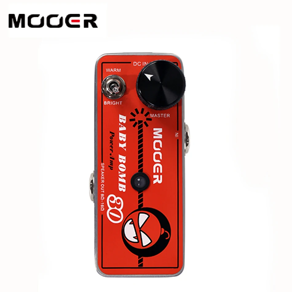 MOOER BABY BOMB 30 Digital Micro Power Amp Amplifier Max. 30W Output Overcurrent Protection
MOOER BABY BOMB 30 Digital Micro Power Amp Amplifier Max. 30W Output Overcurrent Protection