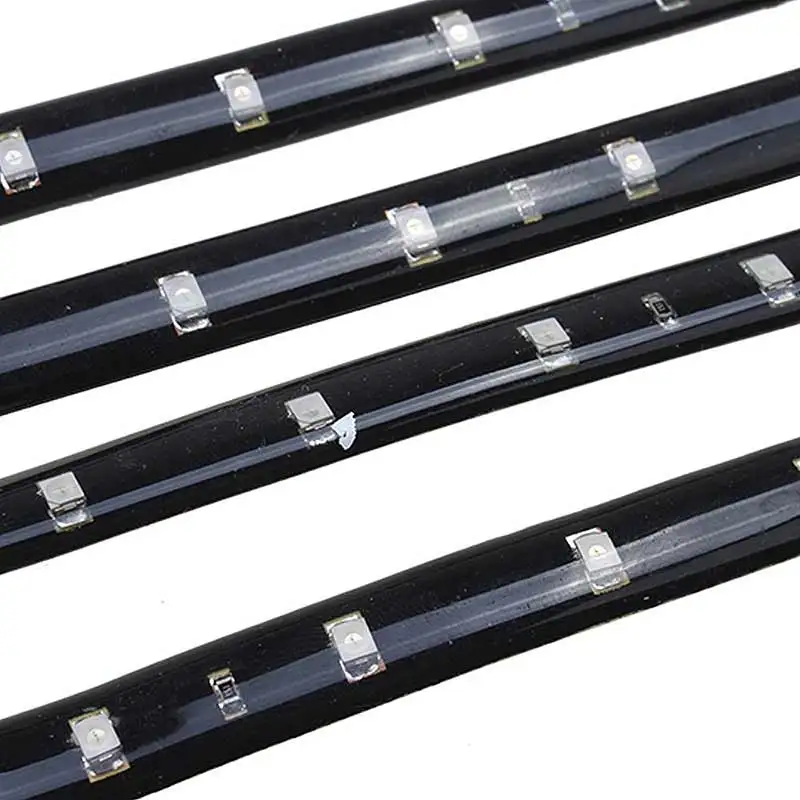 Novel 2pcs 30CM Flexible 15 LED SMD Waterproof Strips 5050 Bright Lights 12V For Cars Trucks Boat Motorcycle Shipping
Novel 2pcs 30CM Flexible 15 LED SMD Waterproof Strips 5050 Bright Lights 12V For Cars Trucks Boat Motorcycle Shipping