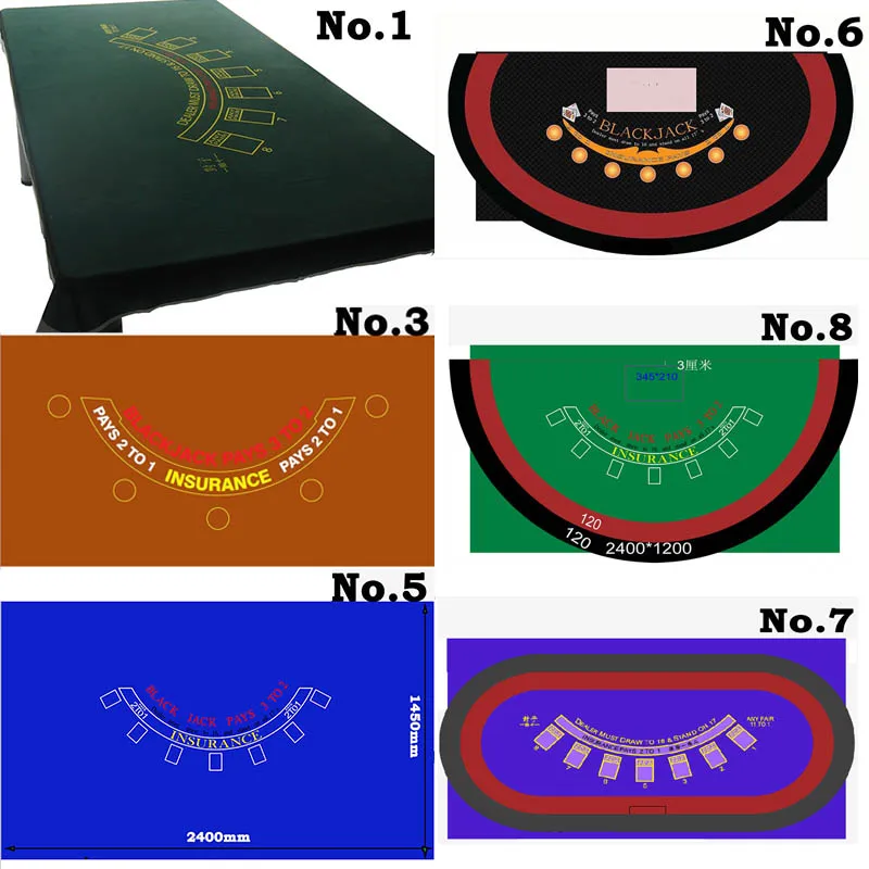 1pc Black Jack Game Cloth Layout can be customized with good ablities of flame-proof, water-proof & pollution resisitant.
1pc Black Jack Game Cloth Layout can be customized with good ablities of flame-proof, water-proof & pollution resisitant.