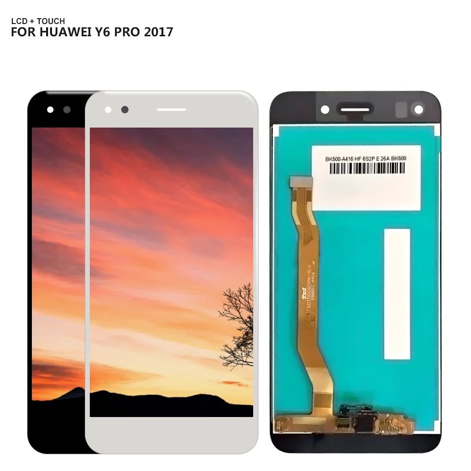 Для Huawei P9 Lite mini Y6 Pro 2017 SLA L02 L22 TL00 ЖК дисплей с сенсорным экраном дигитайзер в