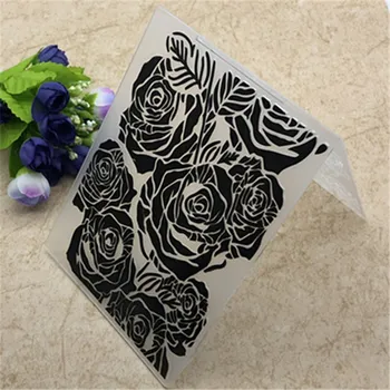 Rose garden DIY Plastic Embossing Folder For Scrapbook DIY Album Card Tool Plastic Template
Rose garden DIY Plastic Embossing Folder For Scrapbook DIY Album Card Tool Plastic Template