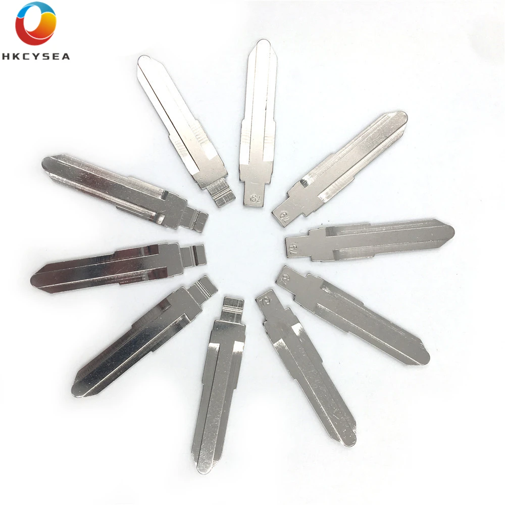 HKCYSEA 10 pcs/lot Metal Blank Uncut Flip KD Remote Key Blade Type #79 for New XMZ Original NO. 79 Blade
HKCYSEA 10 pcs/lot Metal Blank Uncut Flip KD Remote Key Blade Type #79 for New XMZ Original NO. 79 Blade