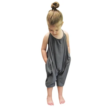 Baby Girls Clothes Kids Girl Jumpsuit Sleeveless One Piece Costumes Summer Children Sunsuit Child Sling Trousers Harem Overalls
Baby Girls Clothes Kids Girl Jumpsuit Sleeveless One Piece Costumes Summer Children Sunsuit Child Sling Trousers Harem Overalls