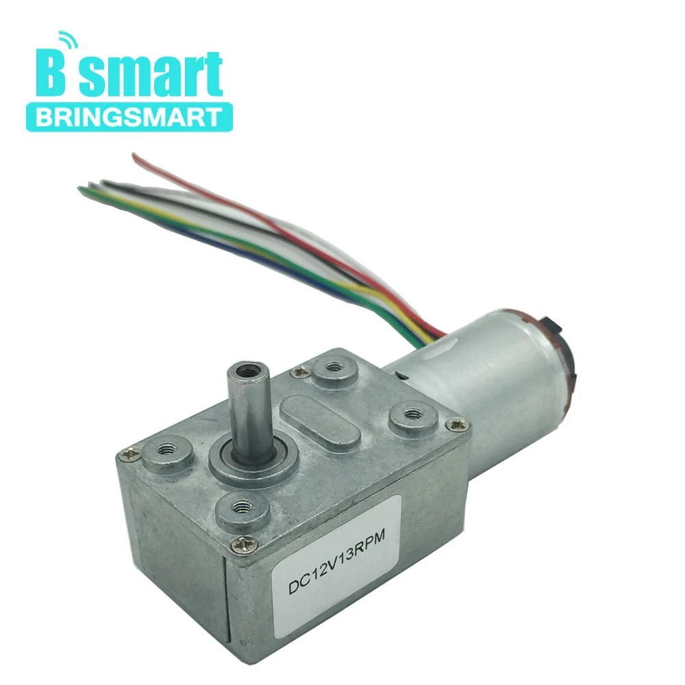 Bringsmart 12V DC Motor Encoder JGY-370B 24v Worm Gear Motor DC 6rpm High Torque 90rpm Small Encoder Motor Turbine Reducer
Bringsmart 12V DC Motor Encoder JGY-370B 24v Worm Gear Motor DC 6rpm High Torque 90rpm Small Encoder Motor Turbine Reducer