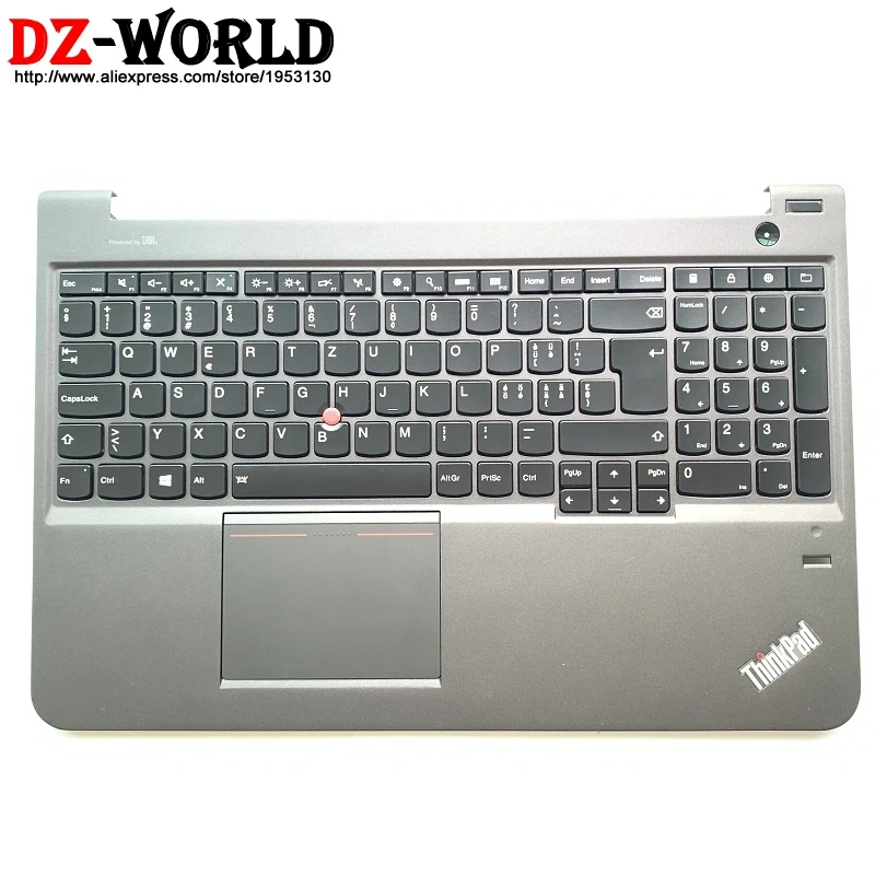 New Original CH Swiss Backlit Keyboard With Palmrest Touchpad for Thinkpad S5 S531 S540 Backight Teclado 00HM888 04X1836 04X1799
New Original CH Swiss Backlit Keyboard With Palmrest Touchpad for Thinkpad S5 S531 S540 Backight Teclado 00HM888 04X1836 04X1799