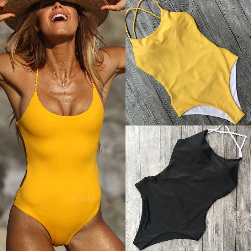 Newest Summer Women Backless One-Piece Push Up Bikini Suits Bandage Monokini Swimsuit Bathing Swimwear Beach Beachwear For Women
Newest Summer Women Backless One-Piece Push Up Bikini Suits Bandage Monokini Swimsuit Bathing Swimwear Beach Beachwear For Women