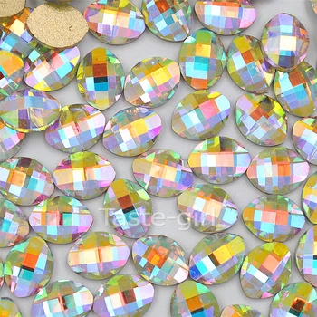 100pcs oval withe AB falt back 3d nail art decorations Glitter rhinestones nails accessories supplies manicure DIY tools
100pcs oval withe AB falt back 3d nail art decorations Glitter rhinestones nails accessories supplies manicure DIY tools