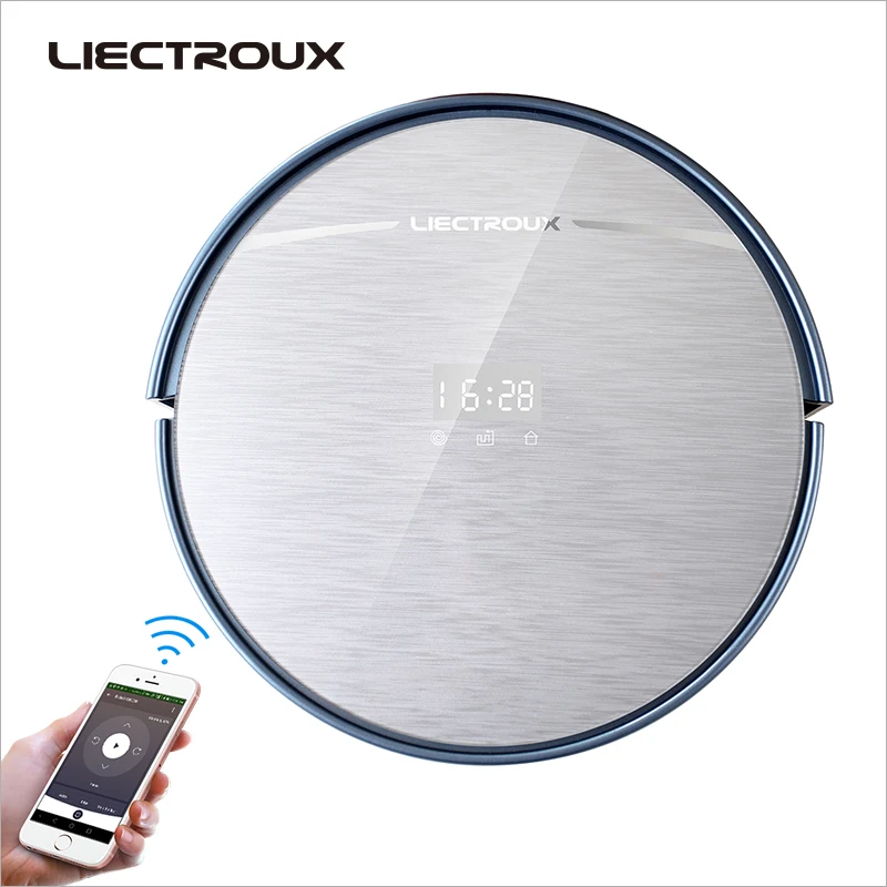 LIECTROUX X5S robot vacuum cleaner,central brush,self charge,filter,battery,side brush, Navigation, wifi remote control,wet$dry
LIECTROUX X5S robot vacuum cleaner,central brush,self charge,filter,battery,side brush, Navigation, wifi remote control,wet$dry