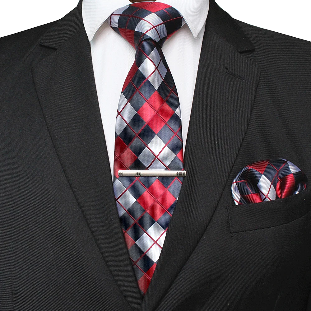 JEMYGINS Men Tie Necktie Pocket Square Party Wedding Fashion Striped Plaid 8cm Silk Woven Business Handkerchief brooch Set
JEMYGINS Men Tie Necktie Pocket Square Party Wedding Fashion Striped Plaid 8cm Silk Woven Business Handkerchief brooch Set