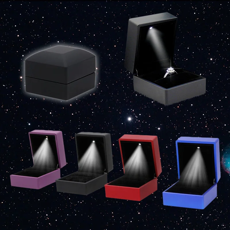 Hot Selling LED Lighted Earring Ring Gift Box Wedding Engagement Ring Jewelry Display
Hot Selling LED Lighted Earring Ring Gift Box Wedding Engagement Ring Jewelry Display