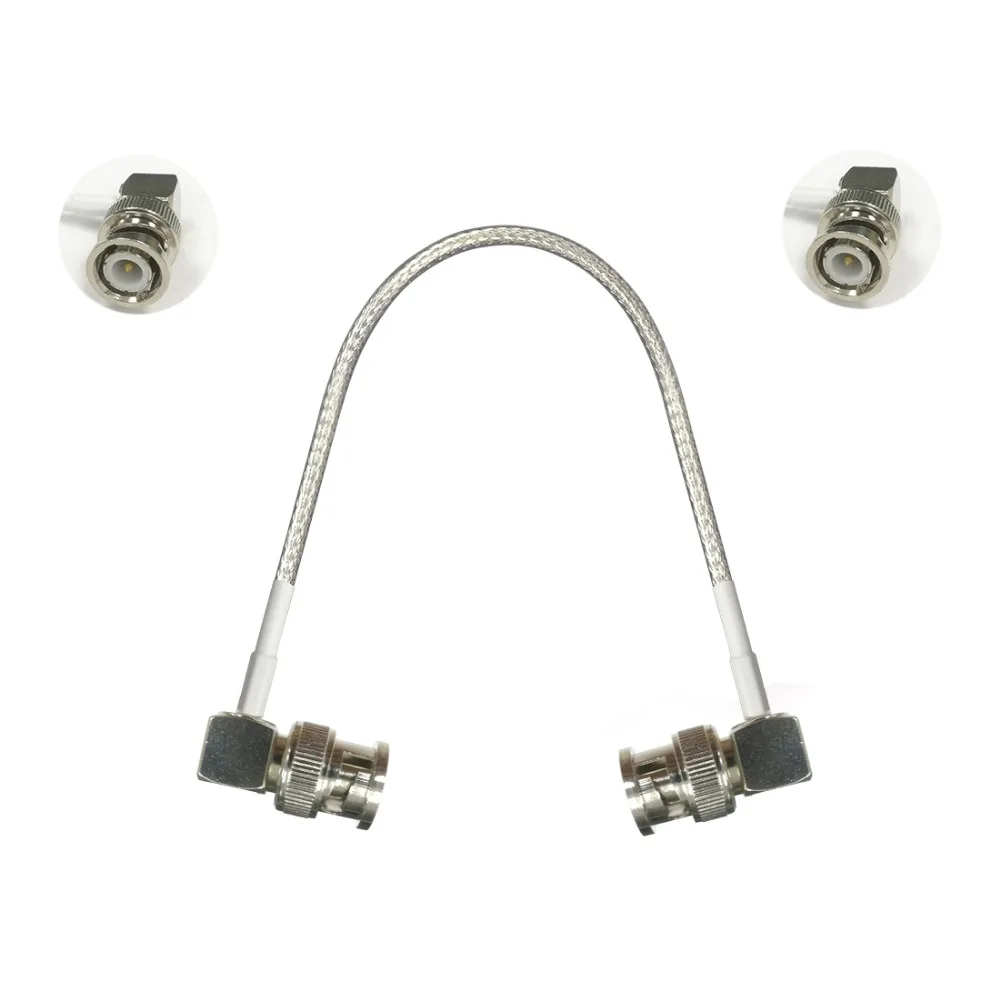 BNC male Right Angle to BNC male Right Angle pigtail cable adapter low loss high quality wireless router for CCTV camera radio
BNC male Right Angle to BNC male Right Angle pigtail cable adapter low loss high quality wireless router for CCTV camera radio