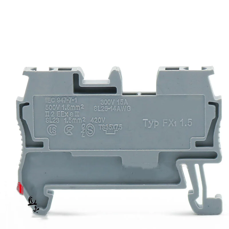 100pcs/bag ST1.5 Terminal rail Wiring board connector terminals Wire Cable Terminal
100pcs/bag ST1.5 Terminal rail Wiring board connector terminals Wire Cable Terminal