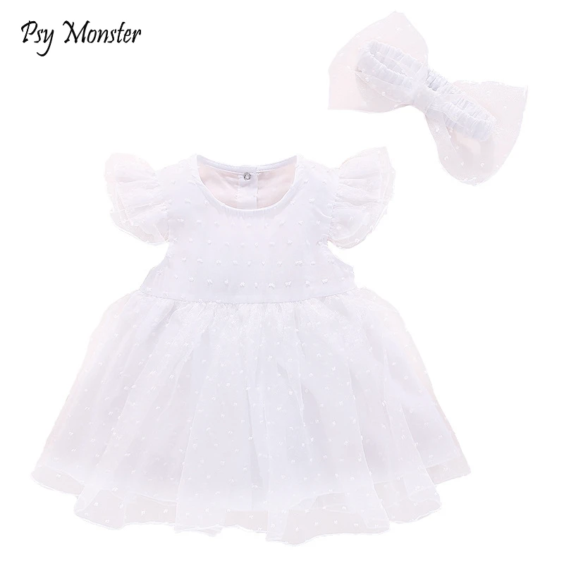 Newborn baby girl summer dresses+headbands 0 1 year flower lace princess dress birthday party baby clothes vestido infantil G76
Newborn baby girl summer dresses+headbands 0 1 year flower lace princess dress birthday party baby clothes vestido infantil G76