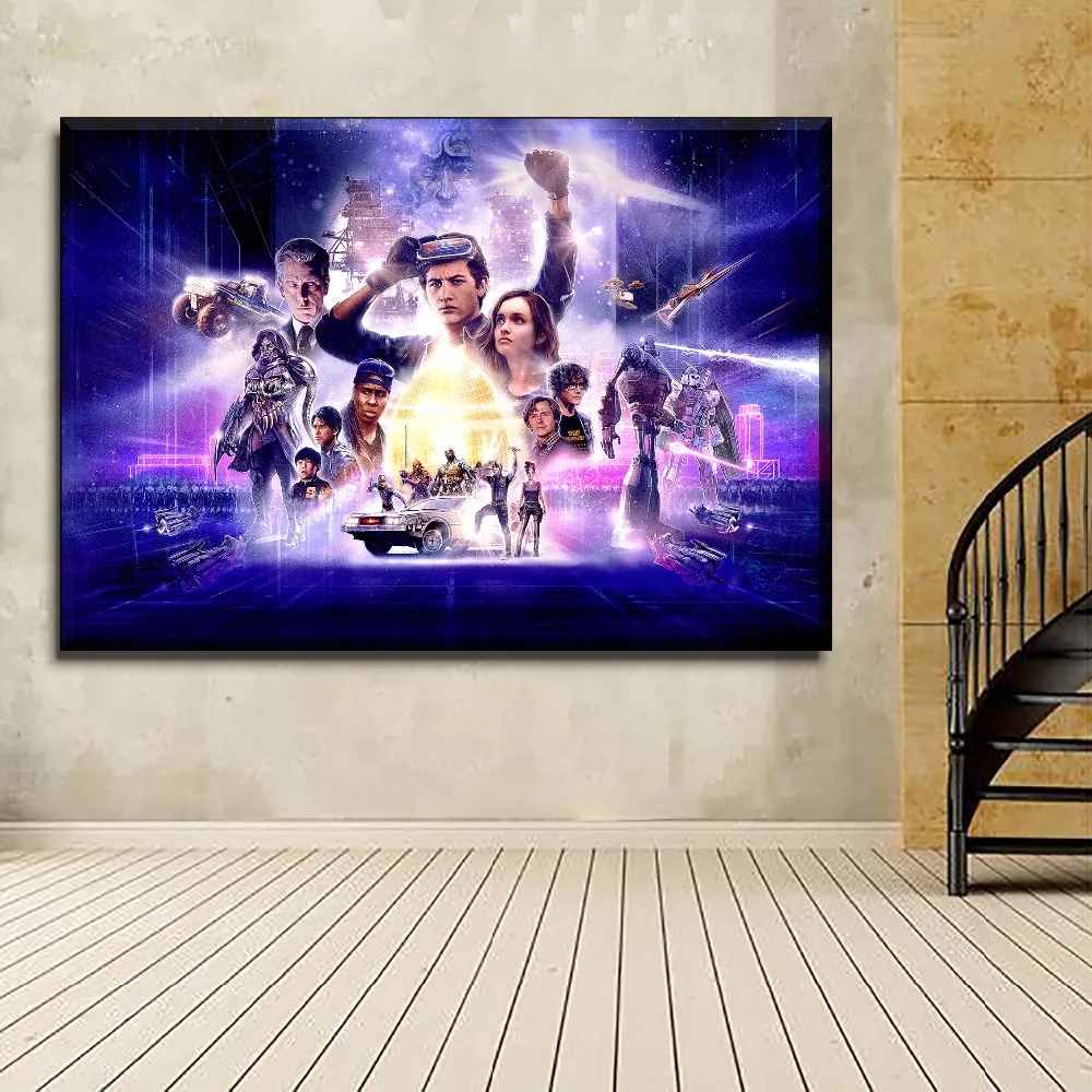 Canvas Print HD Poster 1 Pieces Sci-Fi Movies Ready Player One Picture Modern Wall Art Home Decorative Living Room Framework
Canvas Print HD Poster 1 Pieces Sci-Fi Movies Ready Player One Picture Modern Wall Art Home Decorative Living Room Framework
