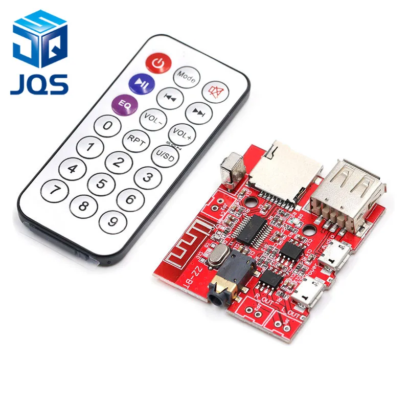 Car Bluetooth 4.1 MP3 WAV Decoding Board 3W Speaker Amplifier Audio Receiver Module Support USB/TF/U-DISK/IR Remote Control
Car Bluetooth 4.1 MP3 WAV Decoding Board 3W Speaker Amplifier Audio Receiver Module Support USB/TF/U-DISK/IR Remote Control
