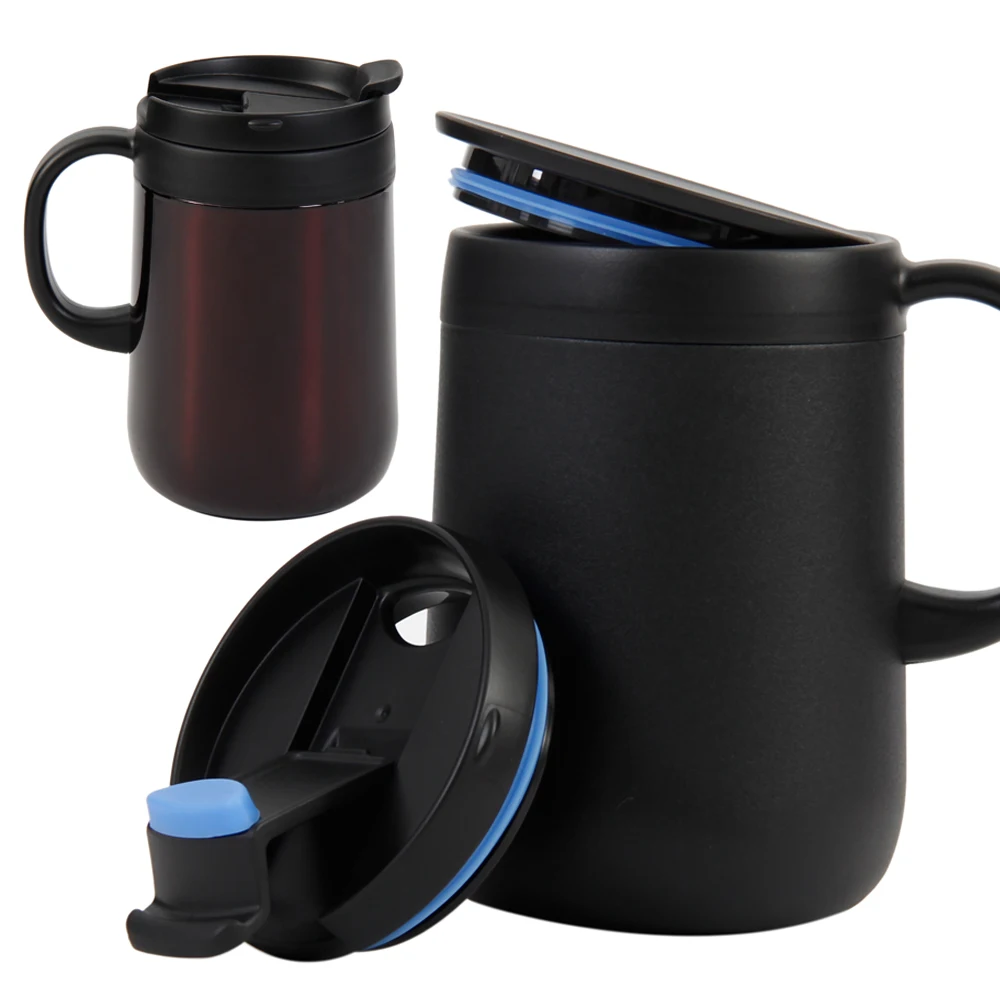 460ML 304 Stainless Steel Cup Thermos Mug Coffee Cup With Handle With Lid Insulated Tea Mug Thermos Cup Office Thermoses
460ML 304 Stainless Steel Cup Thermos Mug Coffee Cup With Handle With Lid Insulated Tea Mug Thermos Cup Office Thermoses