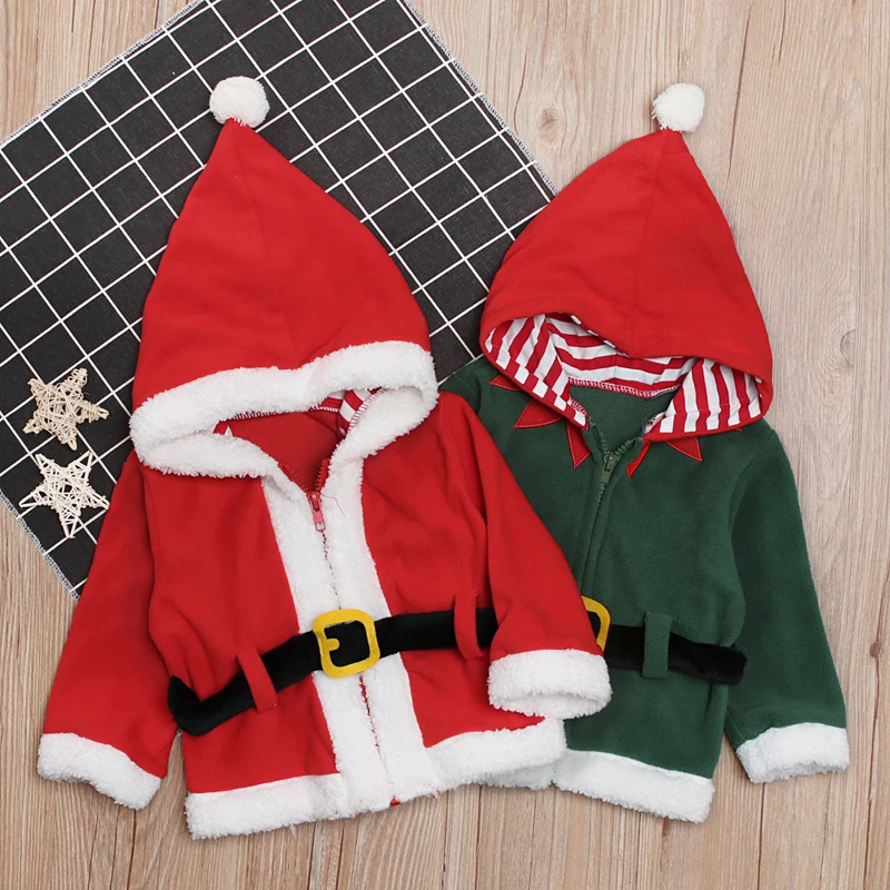 Winter Cotton Santa Claus Jackets 1st Birthday Party Princess Outerwear Long Hooded Christmas Infant Coats For Baby Girl Boys
Winter Cotton Santa Claus Jackets 1st Birthday Party Princess Outerwear Long Hooded Christmas Infant Coats For Baby Girl Boys