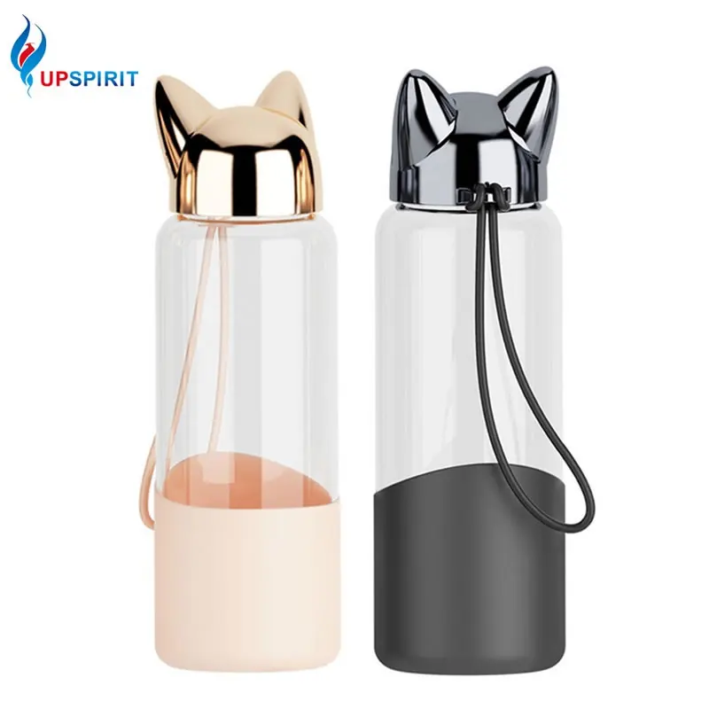 Upspirit 320ml Water Bottle with Carrying Loop Cute Ear Cover Outdoor Travel Kettle Office Coffee Tea Juice Milk Bottle
Upspirit 320ml Water Bottle with Carrying Loop Cute Ear Cover Outdoor Travel Kettle Office Coffee Tea Juice Milk Bottle
