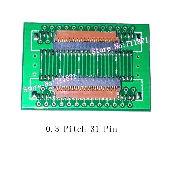MiPi 0.3 Pitch 31P FPC Extension Connector 31 Pin FPC Adapter 0.3mm 31P to 31Pin FPC cable Extension joint extend Socket 31P FPC
MiPi 0.3 Pitch 31P FPC Extension Connector 31 Pin FPC Adapter 0.3mm 31P to 31Pin FPC cable Extension joint extend Socket 31P FPC