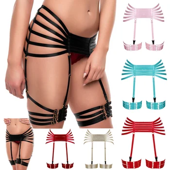 Black Garter Belts Waist Leg Stockings Hollow Out Steampunk Goth Sexy Women Plus Size Elastic Adjust Party Rave Body Harness
Black Garter Belts Waist Leg Stockings Hollow Out Steampunk Goth Sexy Women Plus Size Elastic Adjust Party Rave Body Harness