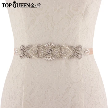 TOPQUEEN Rhinestones Pearls Wedding Belts Sashes,Rhinestones Crystals Bridal Belts Bridal Sashes Bridal Elastic Belt SJD-S208
TOPQUEEN Rhinestones Pearls Wedding Belts Sashes,Rhinestones Crystals Bridal Belts Bridal Sashes Bridal Elastic Belt SJD-S208