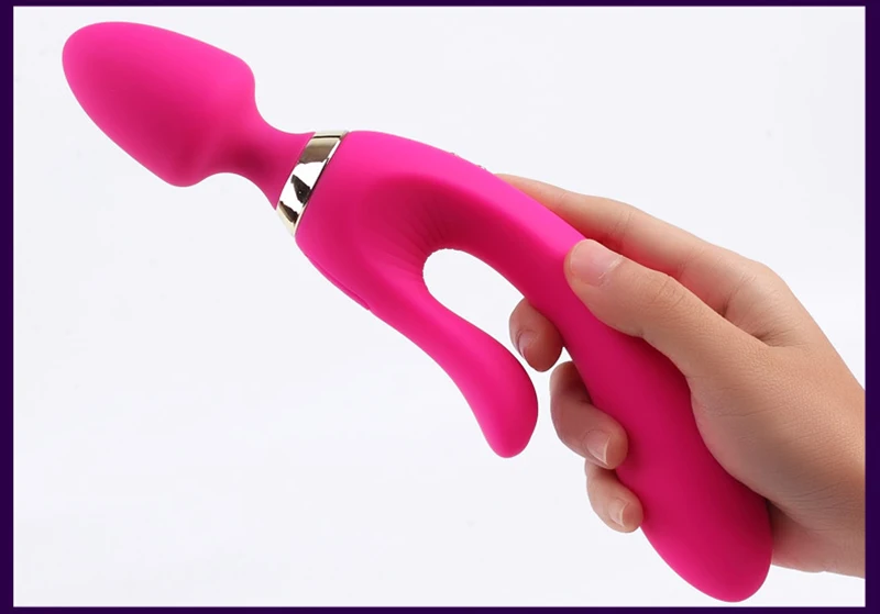 gelugee Vibrators Sex toy for Women Silicon Dildo Vibrator AV Magic Wand,3 Motors G spot Rabbit Vibrating Massage for Couples 15