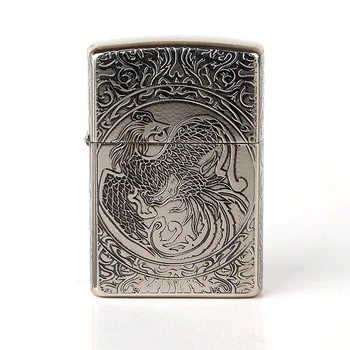Phoenix relief Pure copper Cigarette Lighter Cigarettes Kerosene Flint Petrol Vintage Gasoline Lighter Oil Petrol Refillable 
Phoenix relief Pure copper Cigarette Lighter Cigarettes Kerosene Flint Petrol Vintage Gasoline Lighter Oil Petrol Refillable