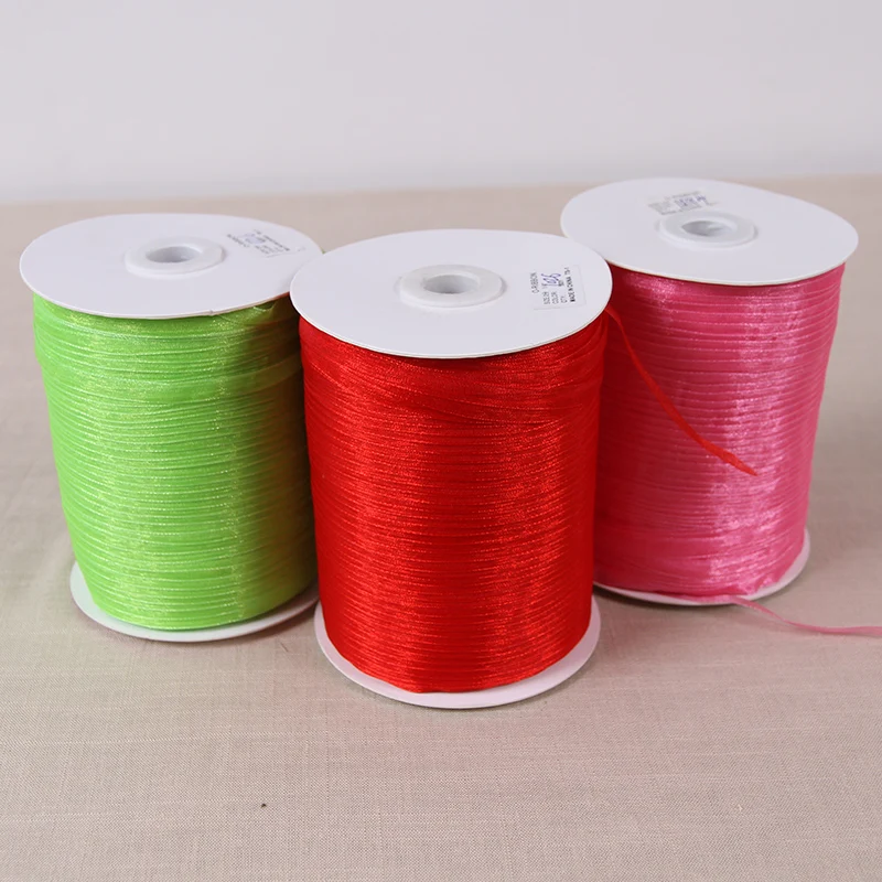 6mm 500 Yards Silk Chiffon Organza Ribbon Wedding Party Decor Gift Wrapping Christmas New Year Apparel Sewing Fabric gift Ribbon
6mm 500 Yards Silk Chiffon Organza Ribbon Wedding Party Decor Gift Wrapping Christmas New Year Apparel Sewing Fabric gift Ribbon