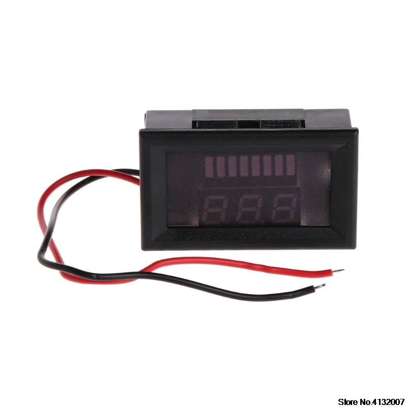DC 6-100V Red LED Digital Display Voltmeter Mini Volt Panel Tester For DC 12V Car Motor Vehicles 828 Promotion
DC 6-100V Red LED Digital Display Voltmeter Mini Volt Panel Tester For DC 12V Car Motor Vehicles 828 Promotion