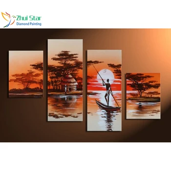 Zhui star 5D DIY full Square drill Diamond drawing Cross Stitch Lake upper boating man 4pcs Embroidery Rhinestones Mosaic decor
Zhui star 5D DIY full Square drill Diamond drawing Cross Stitch Lake upper boating man 4pcs Embroidery Rhinestones Mosaic decor