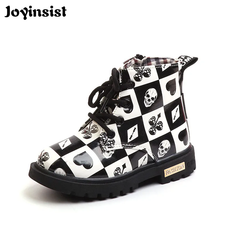 2018 Children PU Leather Boots Martin Boots printing shoes boy girl shoes High Qualit
2018 Children PU Leather Boots Martin Boots printing shoes boy girl shoes High Qualit
