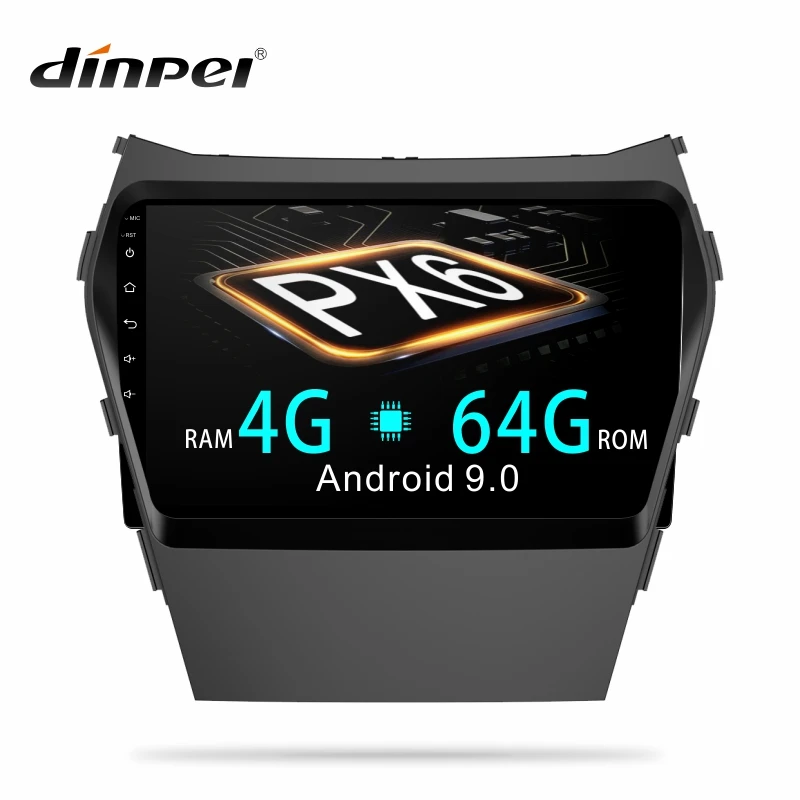 PX6 4+64G Android 9.0 Car Radio Multimedia Video Player Navigation GPS For Hyundai Santa Fe 3 Grand ix45 2013-2017 mp5 4K video
PX6 4+64G Android 9.0 Car Radio Multimedia Video Player Navigation GPS For Hyundai Santa Fe 3 Grand ix45 2013-2017 mp5 4K video
