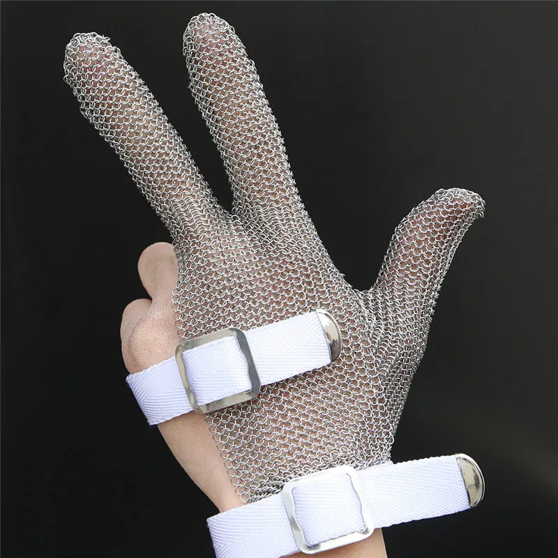 High-quality 304L Stainless Steel Mesh Knife Cut Resistant Chain Mail Protective Glove for Kitchen Butcher Working Safety
High-quality 304L Stainless Steel Mesh Knife Cut Resistant Chain Mail Protective Glove for Kitchen Butcher Working Safety
