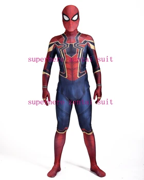 Homecoming Iron Spiderman Costujme 3D Print Spandex Spidey Suit Fullbody Spider Man Superhero Costume For Adult/Kids/Custom Made
Homecoming Iron Spiderman Costujme 3D Print Spandex Spidey Suit Fullbody Spider Man Superhero Costume For Adult/Kids/Custom Made