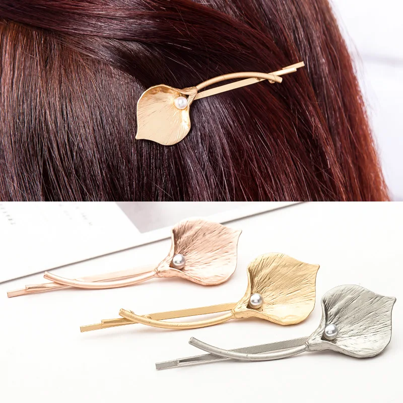 Girls Simple Fashion Wrought Iron Calla Pearls Liu Seaside Clip Net Red Head Jewelry Flowers A Clip Woman Hair Accessories
Girls Simple Fashion Wrought Iron Calla Pearls Liu Seaside Clip Net Red Head Jewelry Flowers A Clip Woman Hair Accessories