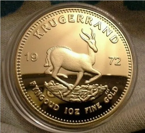 Free Shipping TWO SOUTH AFRICA 1oz FINE GOLD PLATED REPLICA 1972 KRUGERRAND COINS,
Free Shipping TWO SOUTH AFRICA 1oz FINE GOLD PLATED REPLICA 1972 KRUGERRAND COINS,