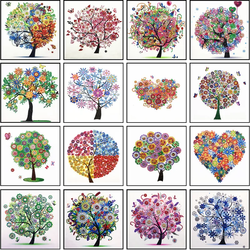 Diamond Embroidery Winter Flower Tree Special Shape Diamond Painting Needle Rhinestone 5d Diamond DIY Crystal Painting
Diamond Embroidery Winter Flower Tree Special Shape Diamond Painting Needle Rhinestone 5d Diamond DIY Crystal Painting