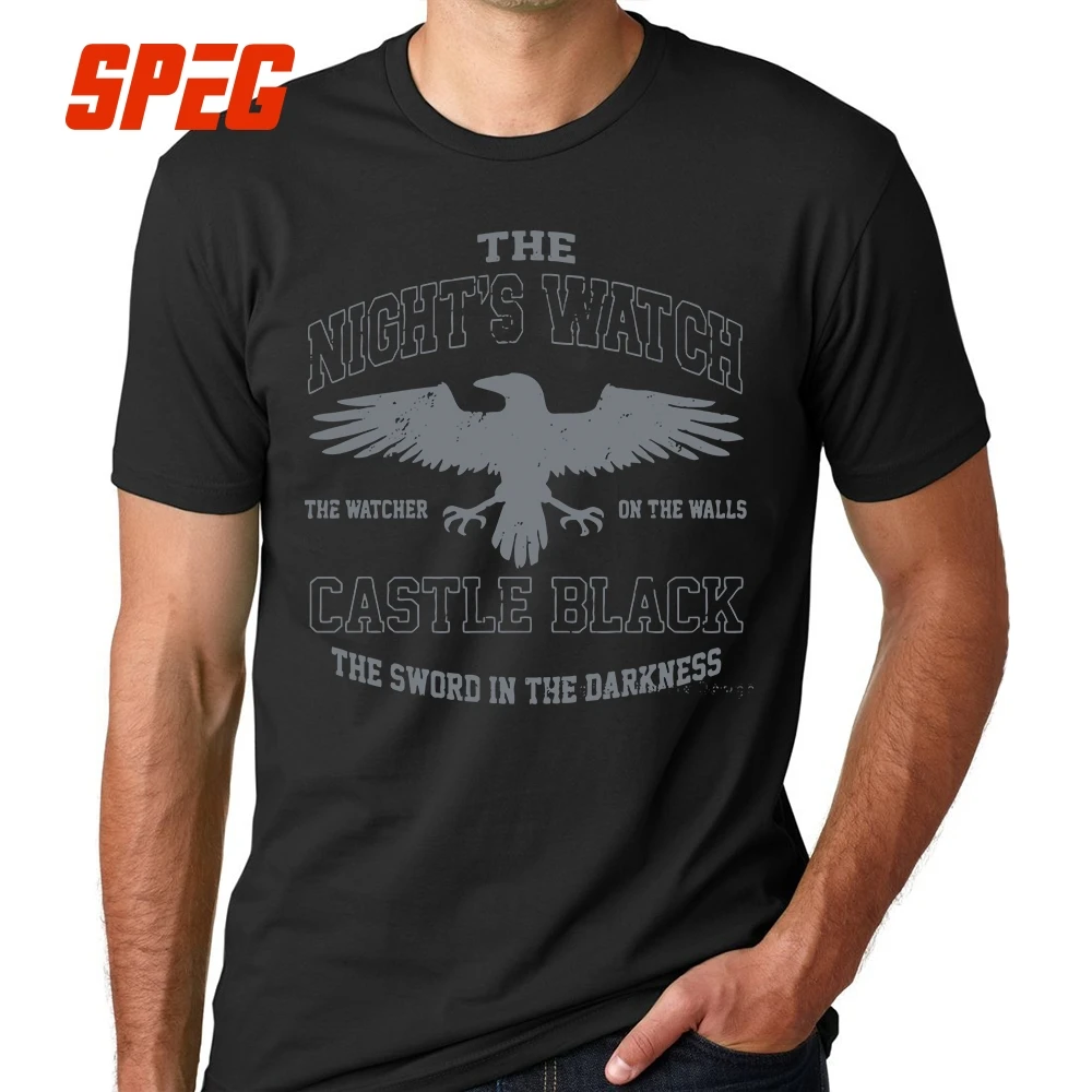 Men's Game of Thrones Tee Shirt The Night's Watch The Watcher on the Walls Branded T Shirts 100% Cotton Short Sleeve T-Shirt
Men's Game of Thrones Tee Shirt The Night's Watch The Watcher on the Walls Branded T Shirts 100% Cotton Short Sleeve T-Shirt