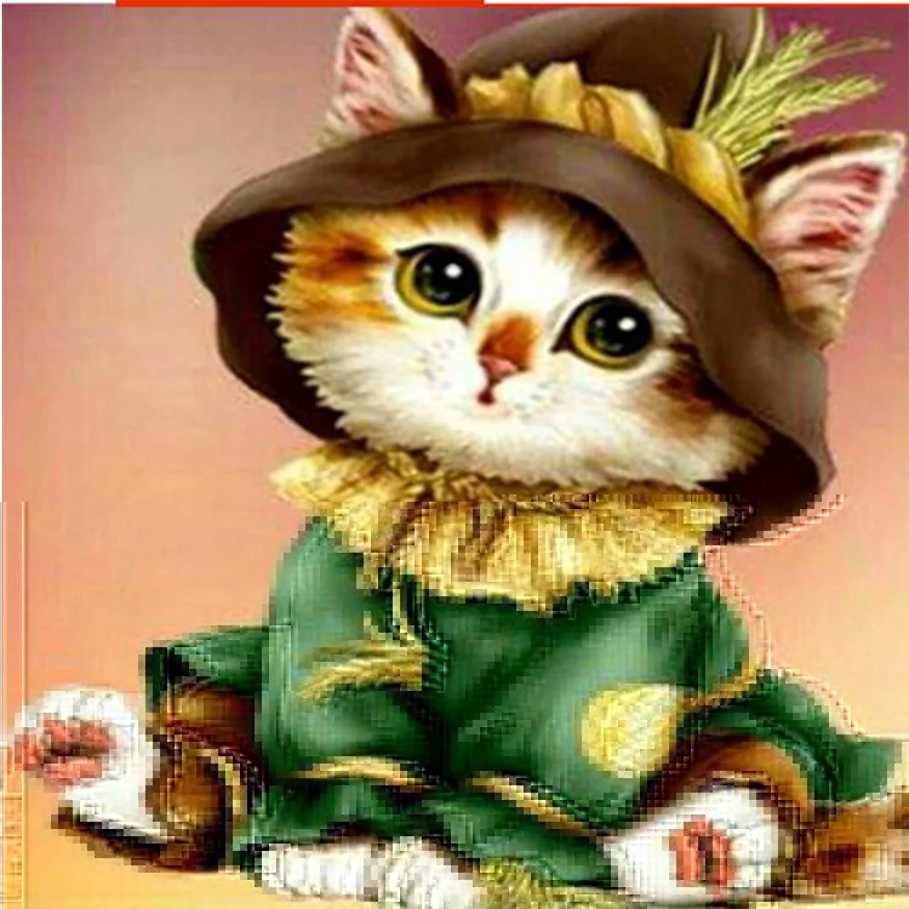 2017 New style diy diamond painting animal cross stitch resin pasted painting square diamond cat needlework wall painting Y911
2017 New style diy diamond painting animal cross stitch resin pasted painting square diamond cat needlework wall painting Y911