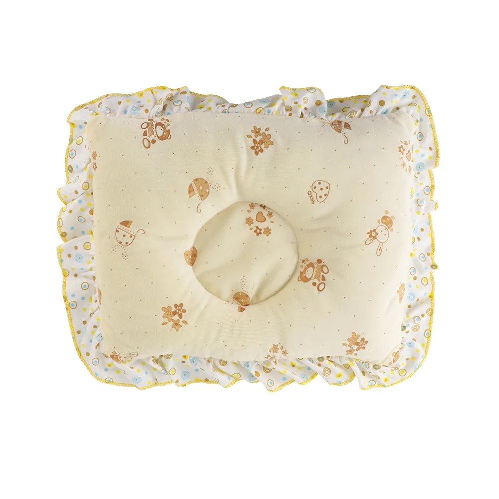 Super Soft Cotton Lovely Cartoon Newborn Baby Anti-rollover Head Positioner Sleep Shaping Pillow with Lace Baby Care Product
Super Soft Cotton Lovely Cartoon Newborn Baby Anti-rollover Head Positioner Sleep Shaping Pillow with Lace Baby Care Product