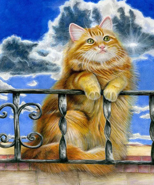 5D DIY Diamond Painting Cat Animal Cross Stitch Full Diamond Scenery diamond Embroidery rhinestones Christmas gift
5D DIY Diamond Painting Cat Animal Cross Stitch Full Diamond Scenery diamond Embroidery rhinestones Christmas gift