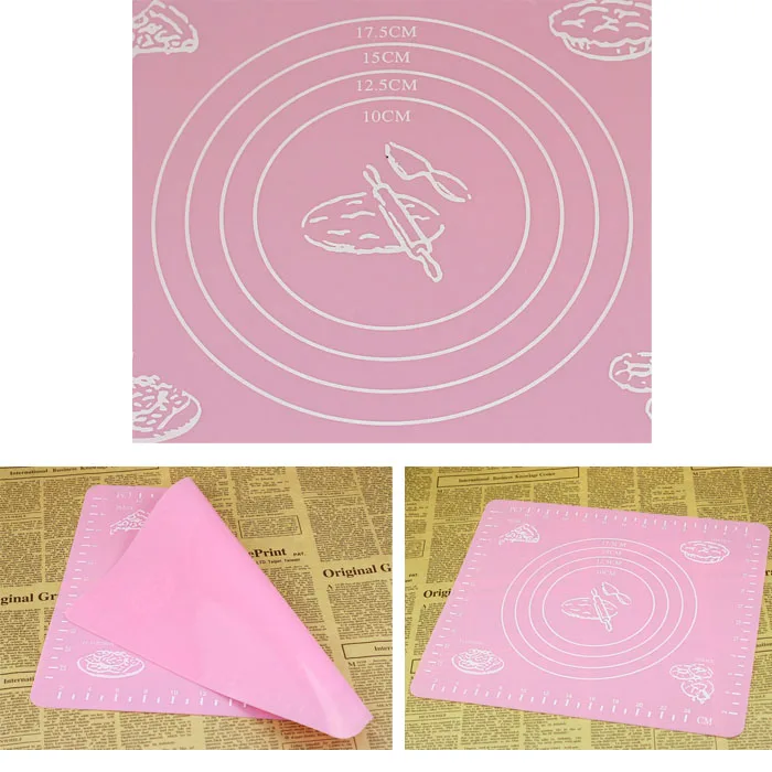 Silicone Rolling Cut Mat Fondant Clay Pastry Icing Dough Cake Tool PK Baking Tray Bakeware Bakeware Set #w1
Silicone Rolling Cut Mat Fondant Clay Pastry Icing Dough Cake Tool PK Baking Tray Bakeware Bakeware Set #w1