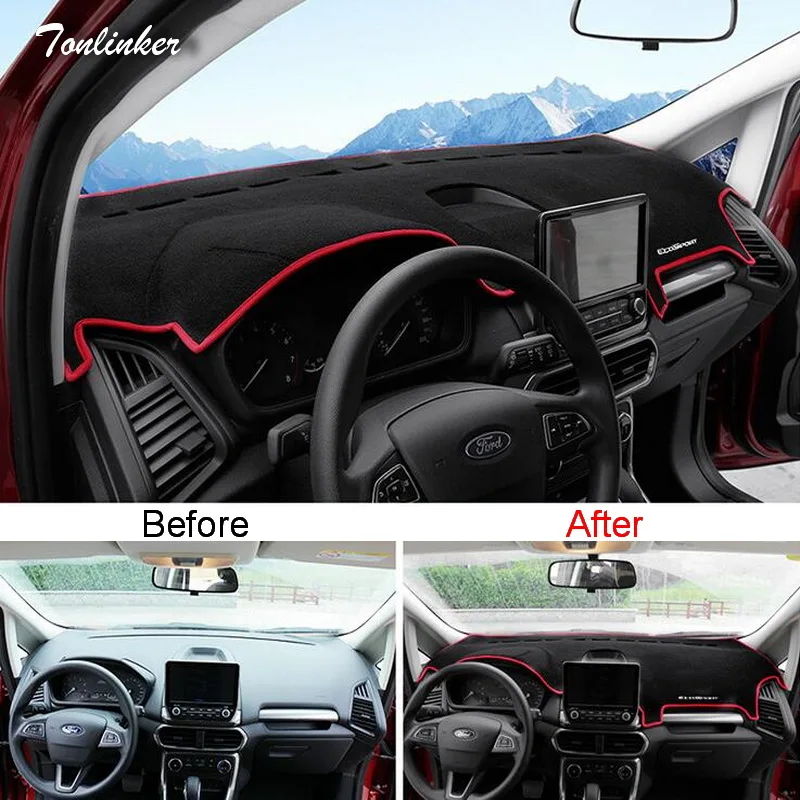 Tonlinker Cover Case Stickers for Ford Ecosport 2018 Car Styling 1 PCS polyester car dashboard Anti-dirty Pad cover stickers
Tonlinker Cover Case Stickers for Ford Ecosport 2018 Car Styling 1 PCS polyester car dashboard Anti-dirty Pad cover stickers